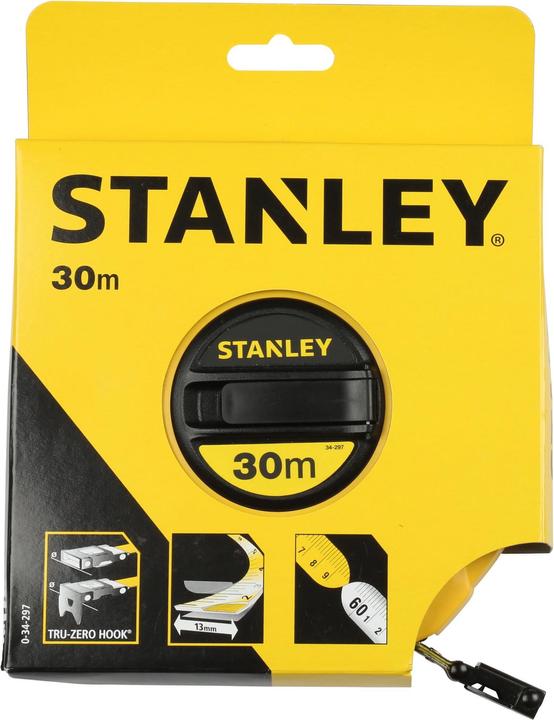 Actual product image Stanley Rolling band dimension 30m made of fiberglass (Metric)