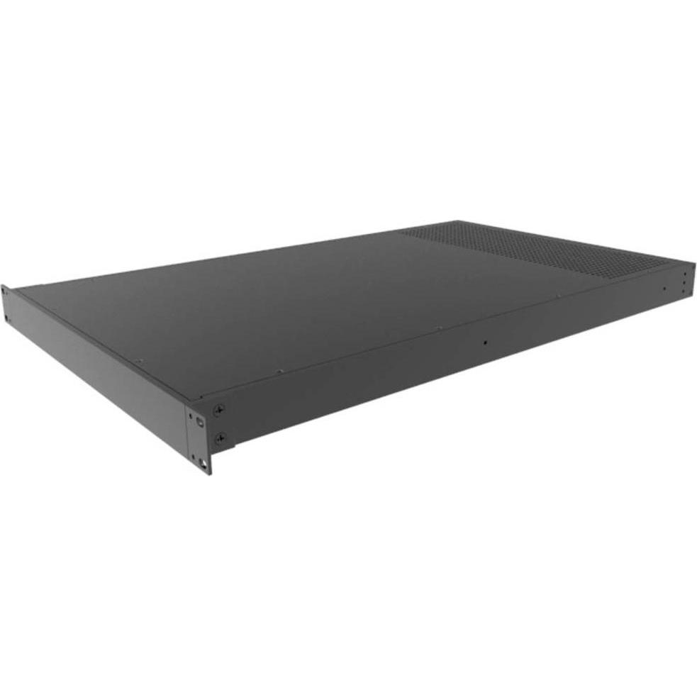 Hammond Aluminium-Gehäuse für Rackmontage/Schreibtischplatte, 1 HE, 710 mm tief, Accessori per armadio rack, Nero