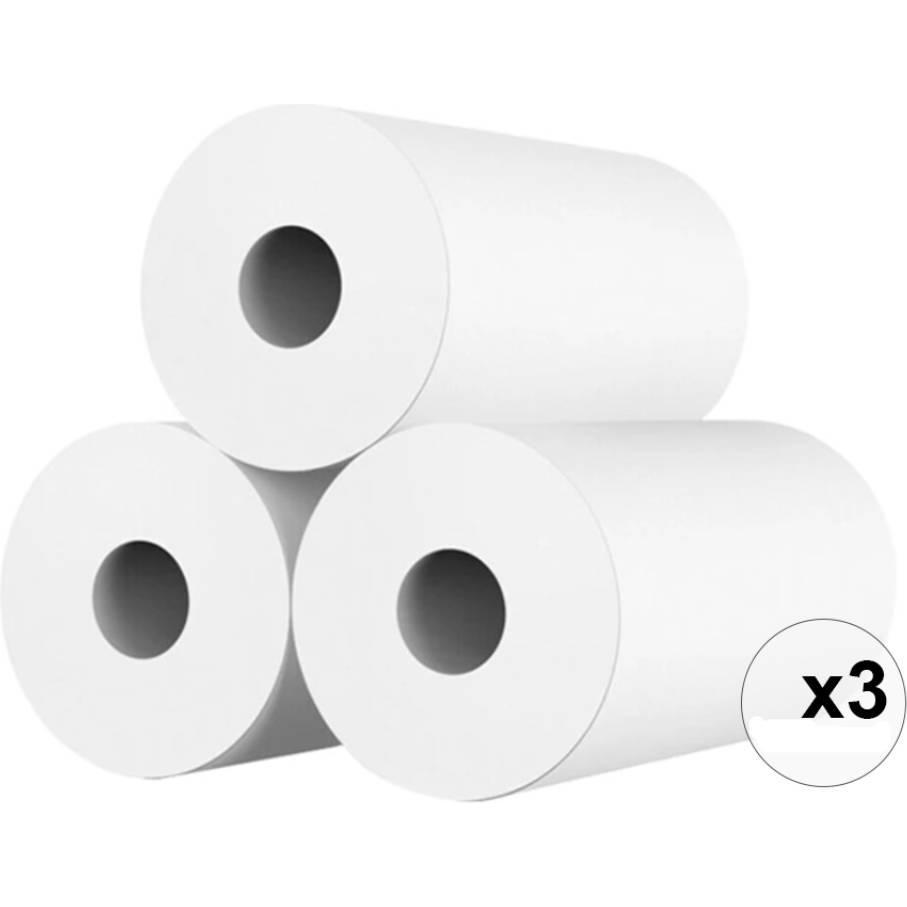 VR Shinecon, Thermopapierrolle, 3er-Set Druckwalzen