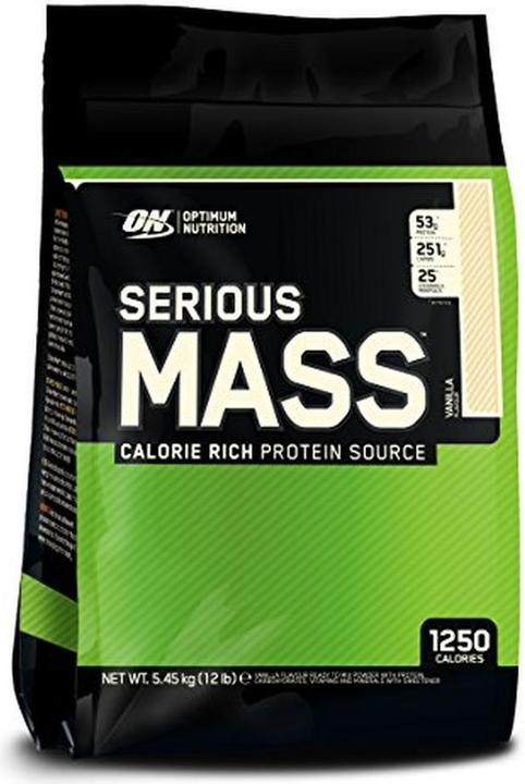 Actual product image Optimum Nutrition Serious Mass (Vanilla, 1 x, 5450 g)