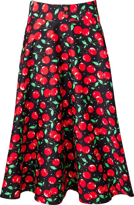 Image du produit Joe Browns Cherry Print Vintage Midi Skirt (46)