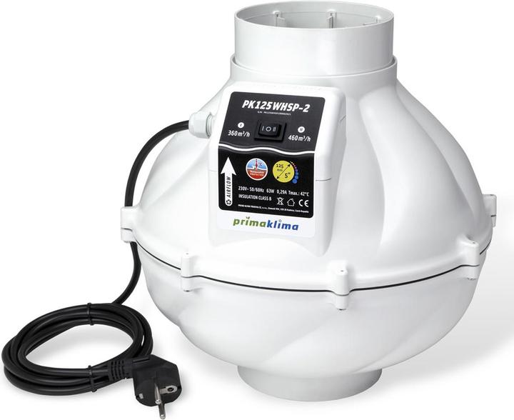 Produktbild Prima Klima Rohr-Ventilator EC 125