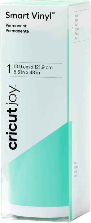 Productafbeelding Cricut Smart Vinyl Permanent Joy 14x122cm 1 vel Mat Mint (P)