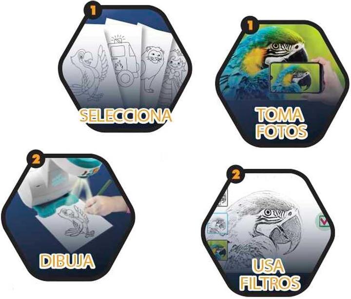 Productafbeelding Famosa Smart Sketcher 2.0 Projektor zum Zeichnen und Malen