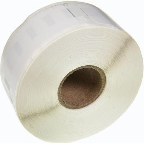 Markenlos, Etiketten, Etikettenrolle 5D11352-WT 54 mm Schwarz, Weiss