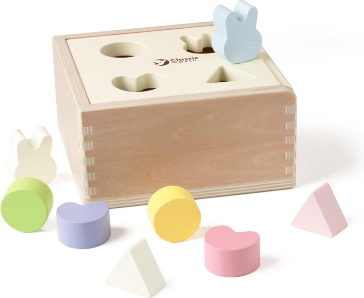 Classic World Selezionatore di stampi in legno Mara 10 pezzi.