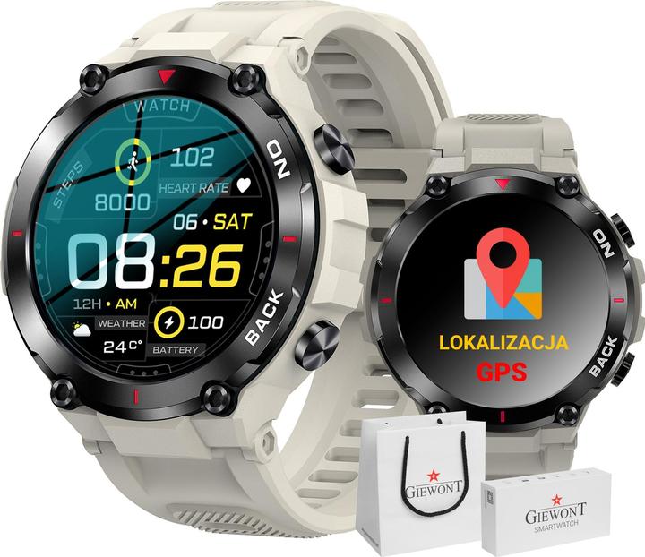 Produktbild Giewont Smartwatch GW460-3 Grau GPS