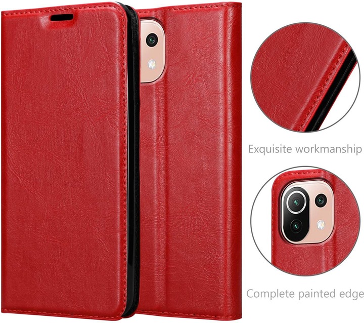 Actual product image Cadorabo Book Invis. Magnet sleeve (Xiaomi Mi 11 Lite, Xiaomi Mi 11 Lite 5G, Xiaomi Mi 11 Lite 5G NE)