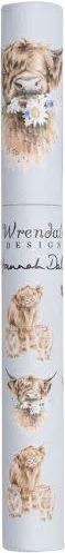 Produktbild Wrendale Design Stift Pen Rind (Hellblau mit Kuhmuster, 1 x)