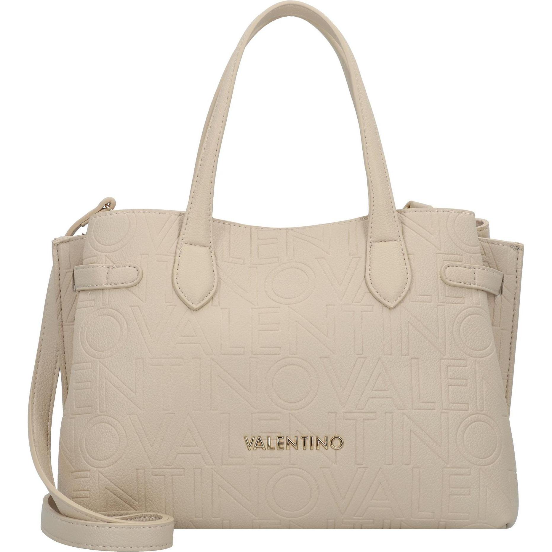 Valentino, Tasche, Pansy Handtasche 30 cm, Beige, (9 l)