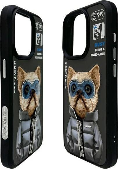 Immagine prodotto Audi Nimmy case iPhone 15 Pro Max 6.7" black Cool&Cute 2.0 Dog (Apple iPhone 15 Pro Max)