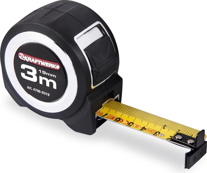 Actual product image Kraftwerk Prof. tape ruler 8 m x 27 mm (8 m)