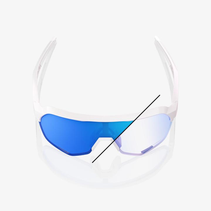 Image du produit 100% S2 LE - Bastille (Blanc, Blue Mirror Photochromic)