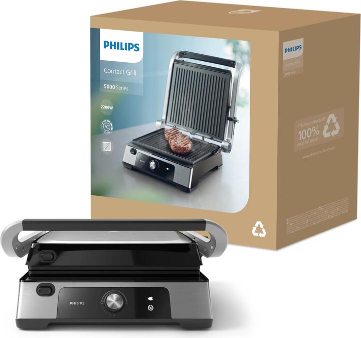 Productafbeelding Philips ELEKTRISCHE GRILL HD6301/90