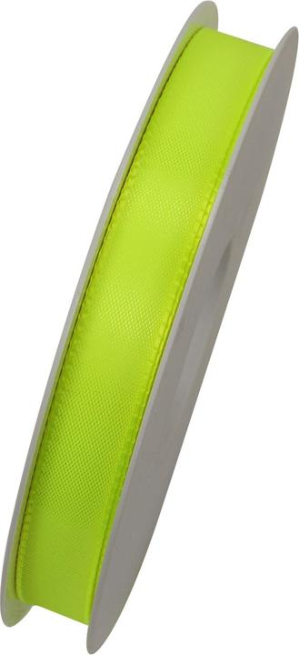 Produktbild Goldina Geschenkband Taftband, 15 Millimeter x 50 Meter, neon-gelb (1x)
