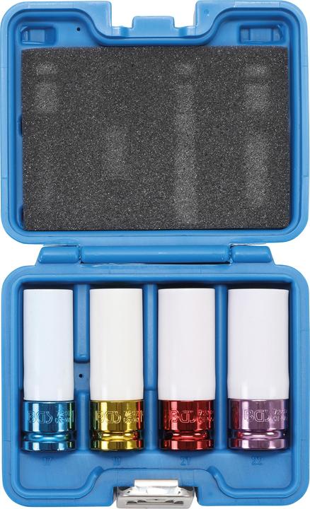 Actual product image BGS Force-protection set (19 mm, 22 mm, 21 mm, 17 mm)