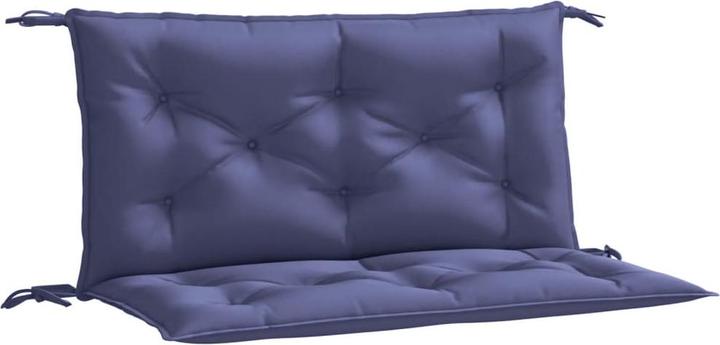 Actual product image VidaXL Garden bench cushions 2 pcs. O x ford fabric (100 x 50 x 7 cm)