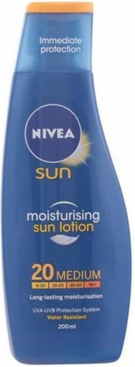 NIVEA SUN PROTEGE&HIDRATA leche SPF20 200 ml (Sonnenmilch, SPF 20, 200 ml)