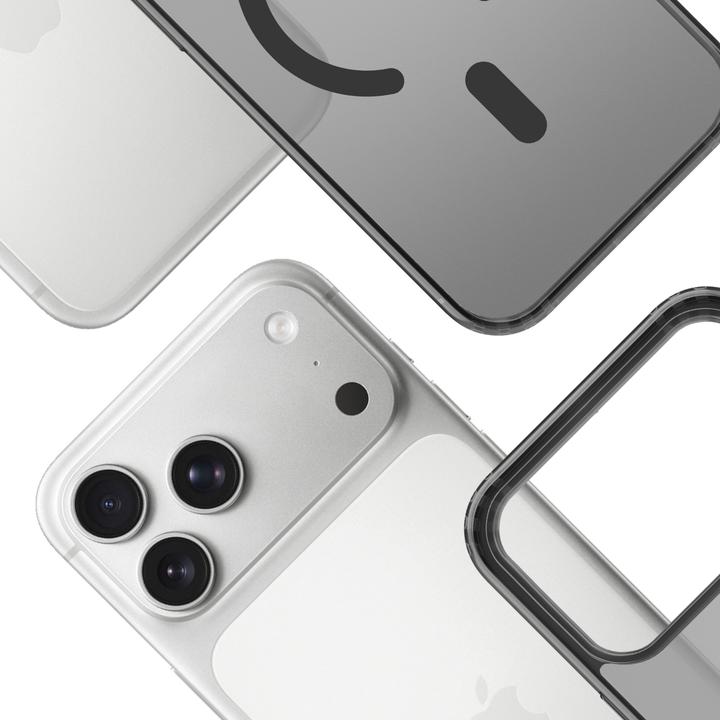 Actual product image 3MK Etui Frosty MagCase do Apple iPhone 17 Pro czarny (Apple iPhone 17 Pro)