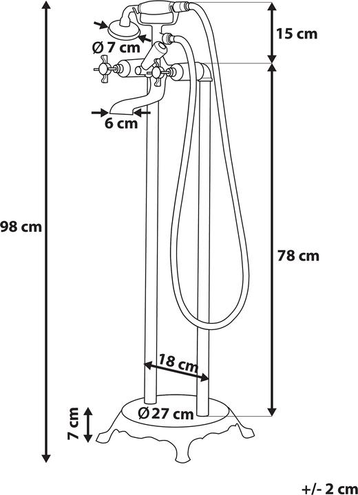 Produktbild Beliani Hebbe