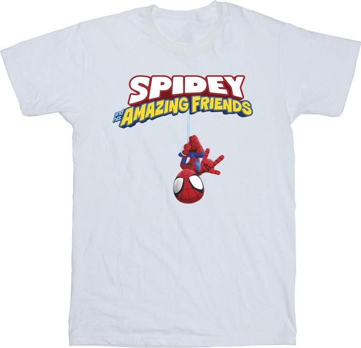 Immagine prodotto Spider-Man Hanging Upside Down Maglietta Uomo (M)