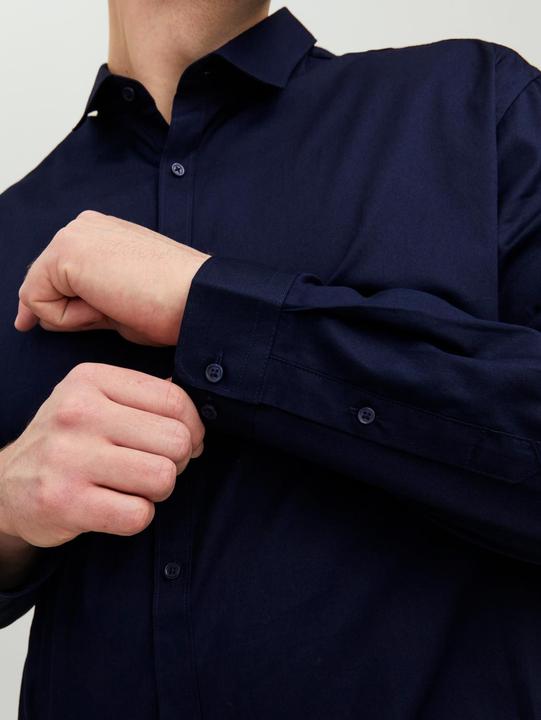 Actual product image Jack & Jones Plus Size Long Sleeve Shirt (8XL)