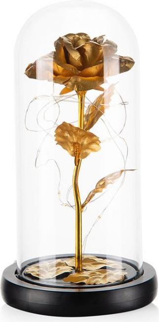 Produktbild TOP Goldrose im Glas (11 cm)