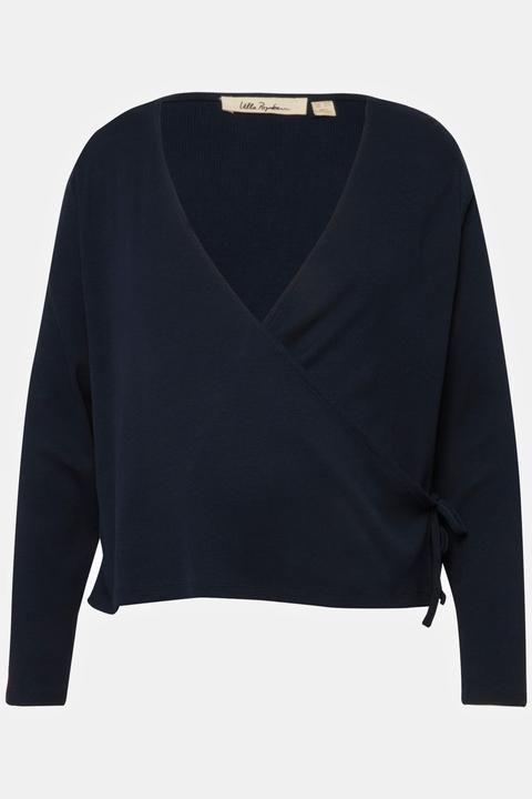 Actual product image Ulla Popken Bellieva Maternity Wrap Tee (58)