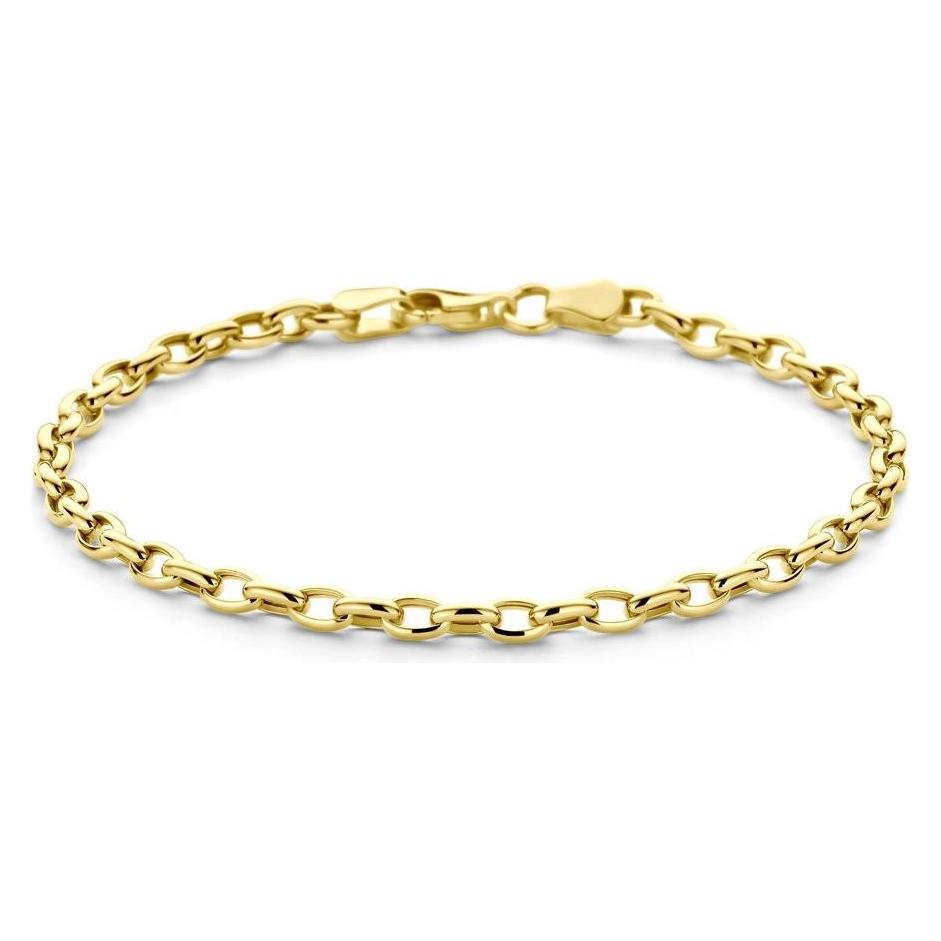 Marie, Armbanden, Celeste Armband Anker 3, 5 Mm 18, 5 Cm - Goud, (18.50 cm, Goud)