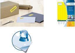 Produktbild HERMA Farbige Etiketten A4 ablösbar