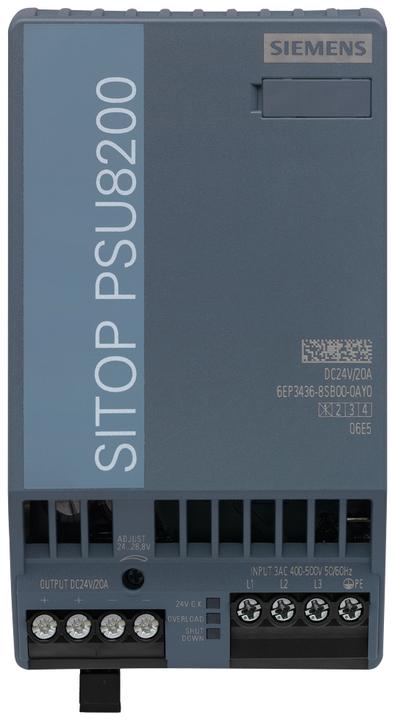 Produktbild Siemens Stromversorgung PSU8200 24V 20A - PC-/Server Netzteil