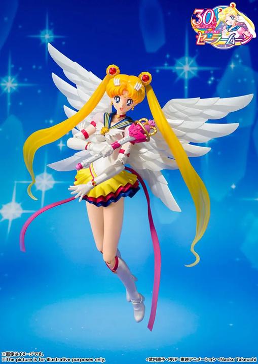Actual product image Bandai AF Pretty Guardian Sailor Moon Eternal SHF 13cm