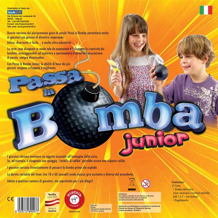 Immagine prodotto Giochi uniti Passa la Bomba Junior (Italiano)