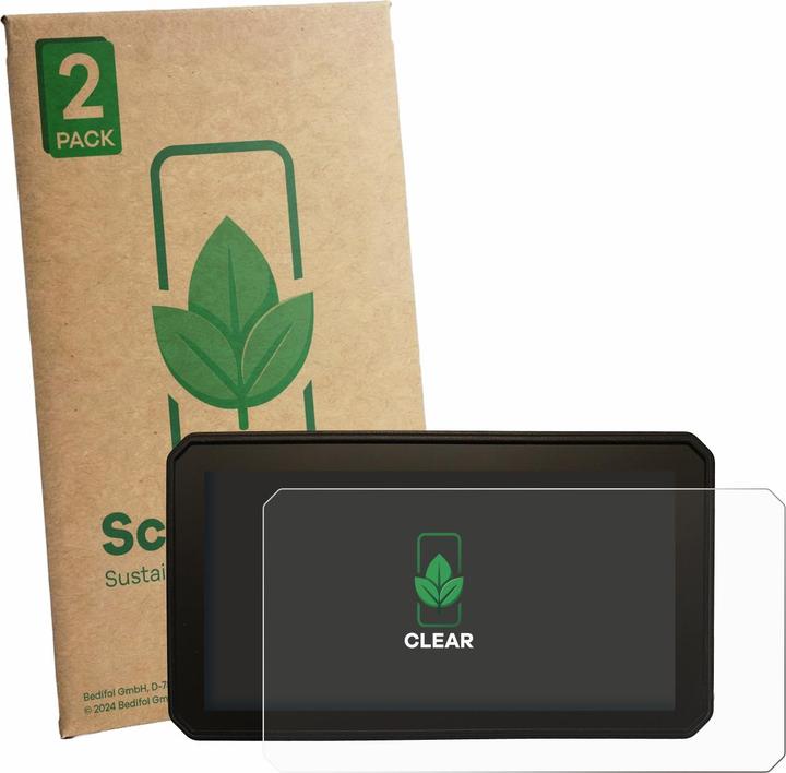 Produktbild ScreenLeaf Schutzfolie für Interphone Sync55B nachhaltiger Displayschutz Display Schutz Folie Klar Transparent