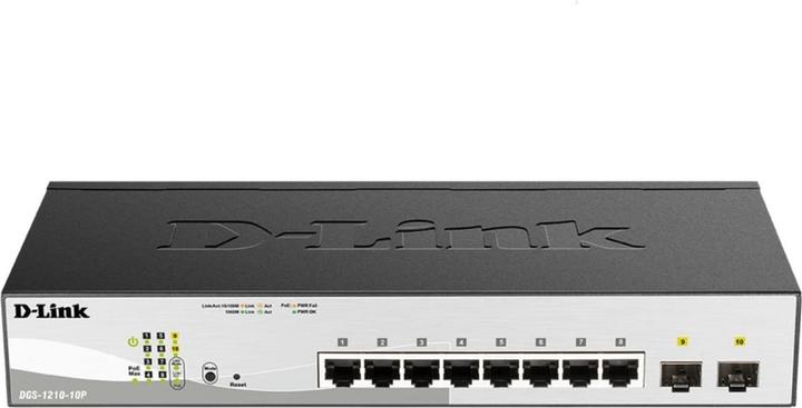 Actual product image D-Link Dgs-1210-10p (8 ports)