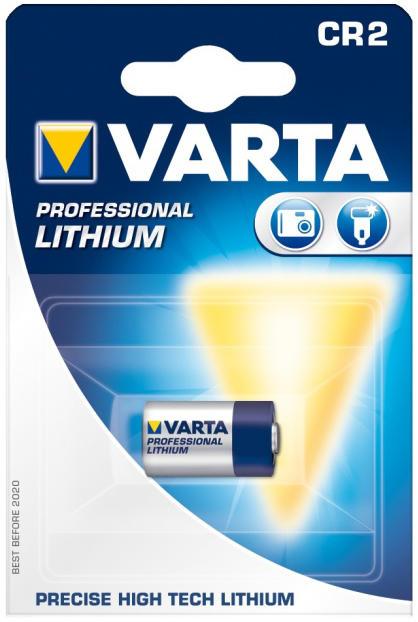 Actual product image Varta Cr2 (1 pcs., CR2, 880 mAh)