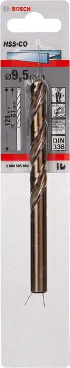 Actual product image Bosch Professional Zubehör Metal drill HSS-Co 9,5x81x125mm (9.5 mm)
