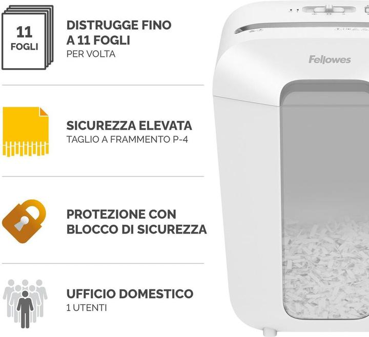 Immagine prodotto Fellowes LX70 (Taglio delle particelle)
