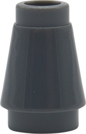 Actual product image LEGO 1x1 Cone Stone Dark Grey Cone Cylinder - 4589b NEW! Quantity 100x