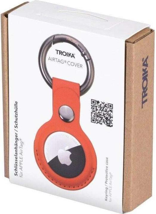 Actual product image Troika Keychain Airtag Cover Red