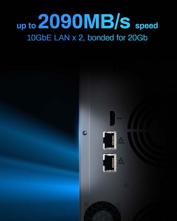 Actual product image Terramaster T9-500 Pro SMB NAS 9-Bay