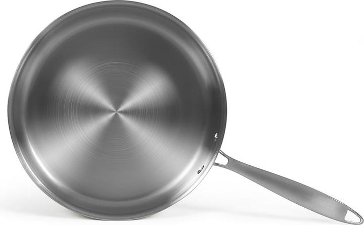 Produktbild Livoo Brigade - Edelstahl-Pfanne 28 cm (Bratpfanne, Aluminium, Edelstahl)