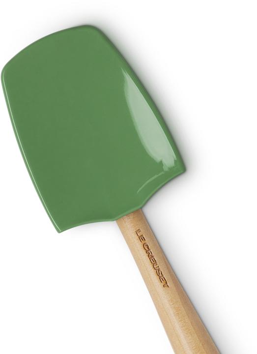 Actual product image Le Creuset Kitchen spatula large Craft 28cm bamboo green