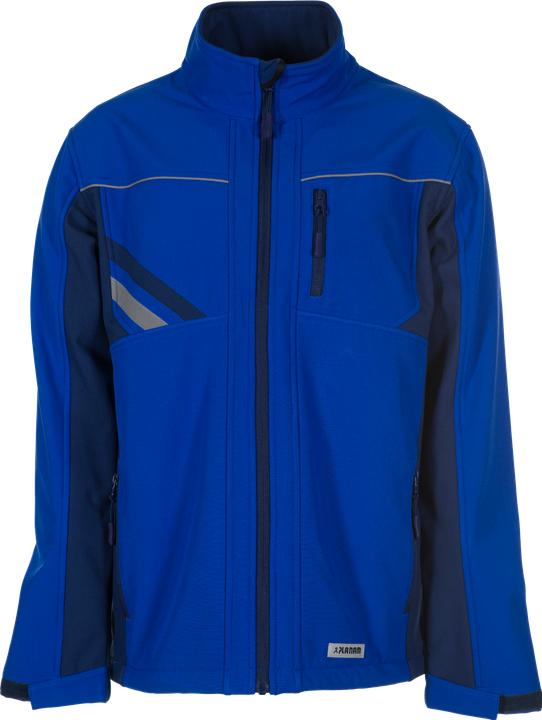 Produktbild Planam Softshelljacke kornblumenblau/marine/zink L XL (XL)