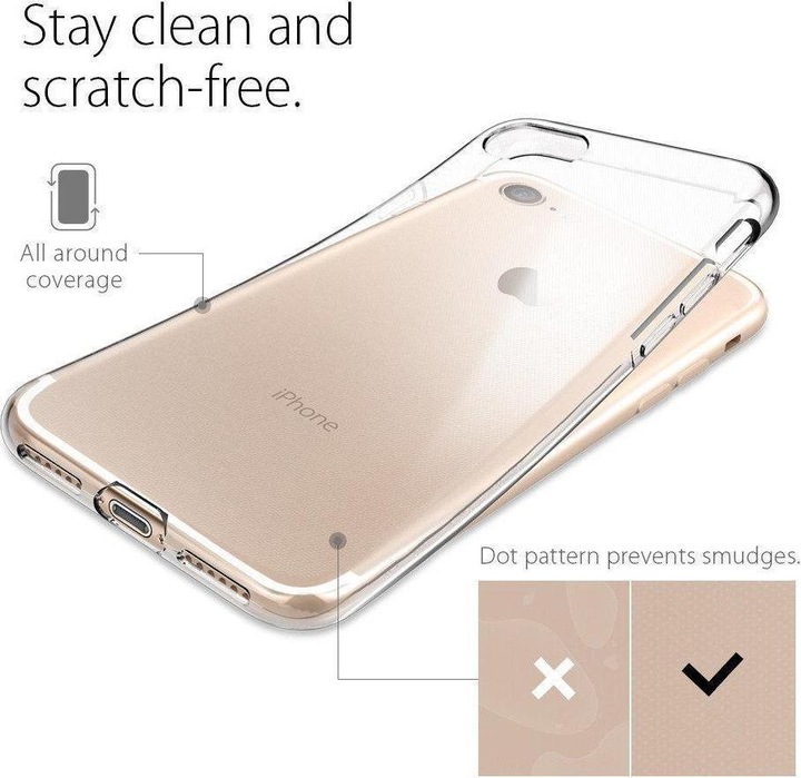 Actual product image Spigen Liquid Crystal (Apple iPhone SE (2nd Gen), Apple iPhone 8, Apple iPhone 7)