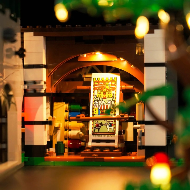 Produktbild BrickBling LED Licht Set für LEGO Mittelalterlicher Stadtplatz (10332) inkl. Fernbedienung