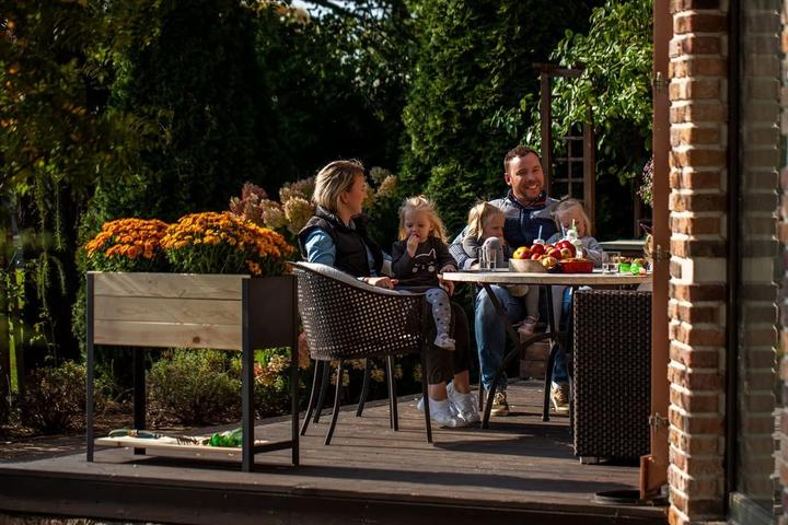 Actual product image Upyard ModernBox High Hochbeet aus