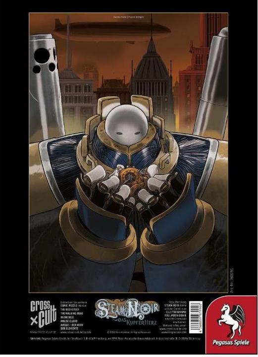 Produktbild 76005G - Steam Noir (Das Kupferherz), Puzzle, 1.000 Teile (1000 Teile)