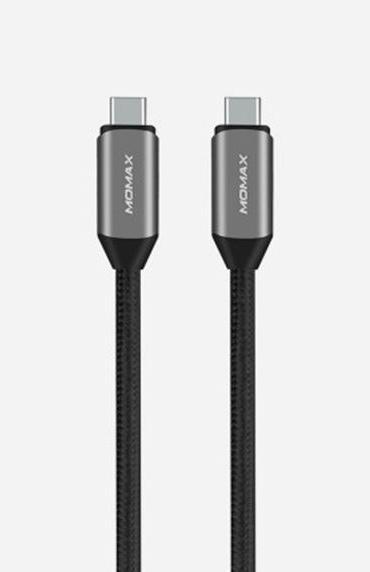 Image du produit Momax USB USB-C - USB-C cable 1 m black (36317-uni) (1 m, 100 W)