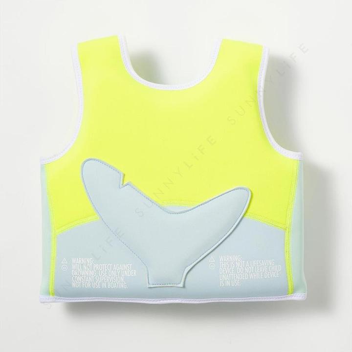 Produktbild Sunnylife Swim Vest 2-3 Aqua Neon Yellow